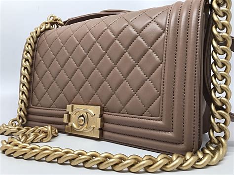 chanel boy bag small beige|chanel boy bag price.